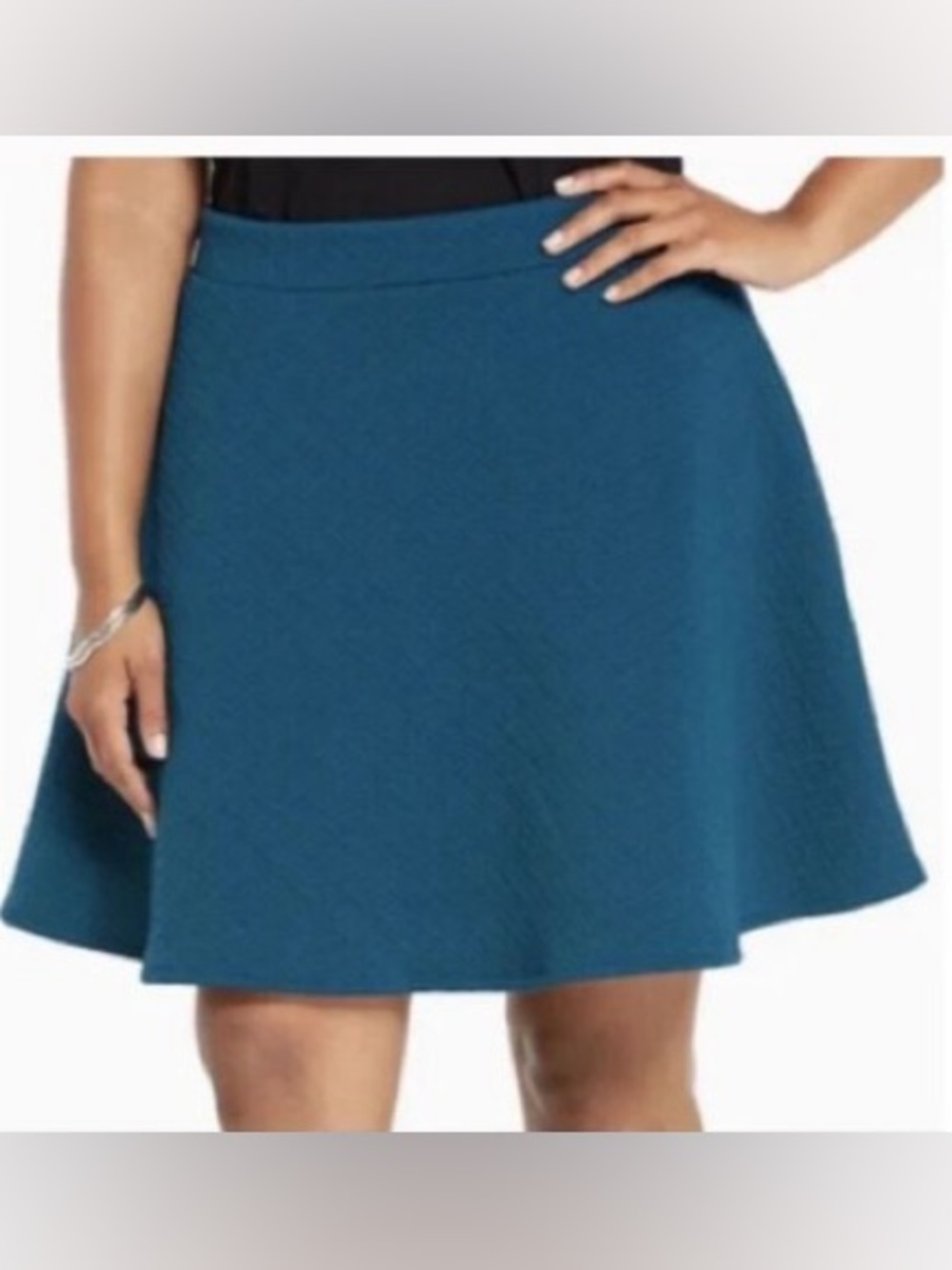 Torrid quilted skater skirt